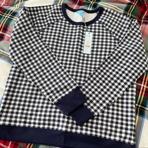 Draper James Gingham Sweatshirt